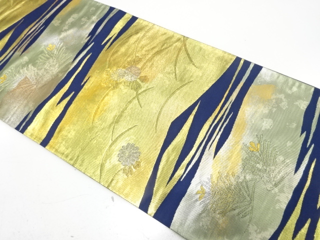 JAPANESE FUKURO OBI / WOVEN KIKU